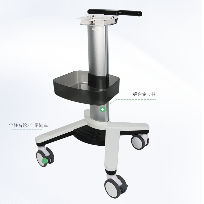 定制普迈思跨境出口心电监护仪推车MA101D铝合金多参数监护仪推车