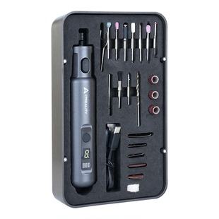 创想三维3d打印模型打磨抛光切割钻孔无线电磨机修复3d模型配件