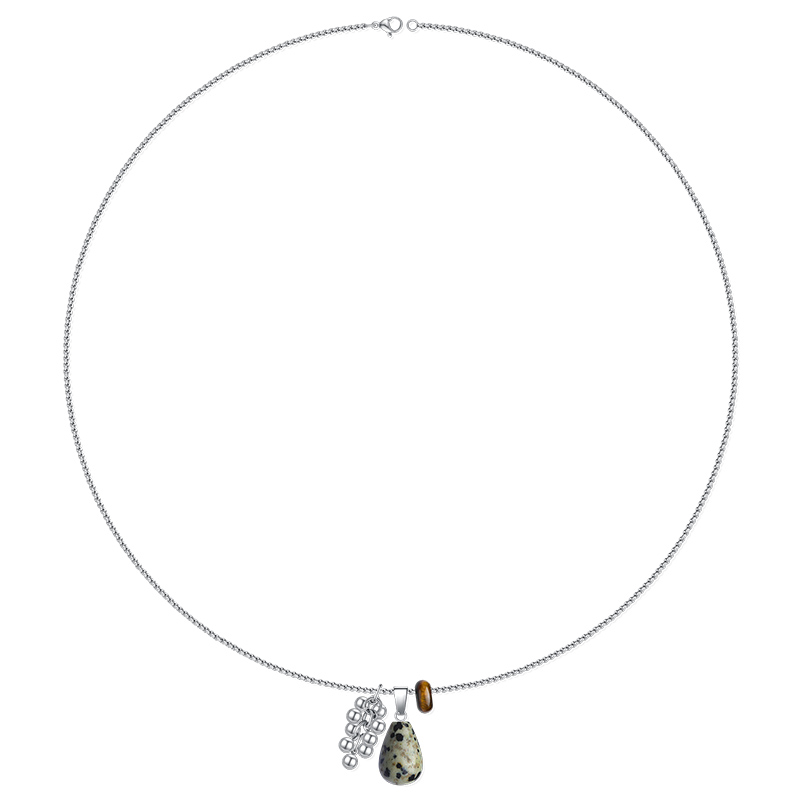 VIGG葡萄串项链女2025年新款轻奢高级设计感饰品小众时尚气质百搭