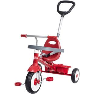 美国RadioFlyer儿童三轮车脚踏车1-5岁自行车溜娃神器手推车单车