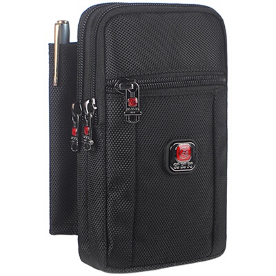 手机腰包新款男穿皮带防水零钱