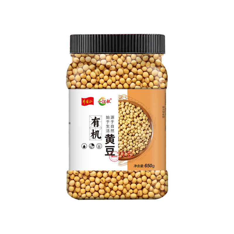 一江秋有机黄豆650g农家粗粮杂粮