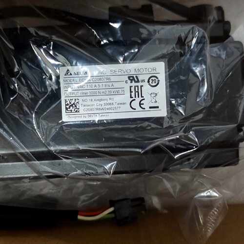 议价全新台达伺服电机 ECMA-C20807R6，0.75kW，