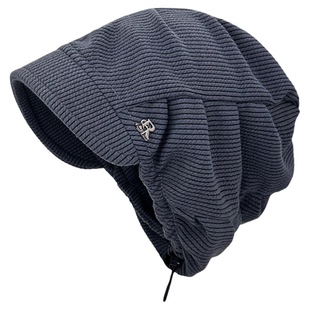 【伊淑尚帽行】沈羽洁同款堆堆帽女秋冬大头围包头帽护耳保暖冷帽