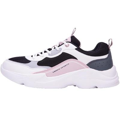 特步女鞋网鞋老爹鞋网面运动鞋