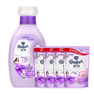 金纺柔顺剂去防静电 洗衣液护理精纺液持久香味 金纺薰衣草950ml