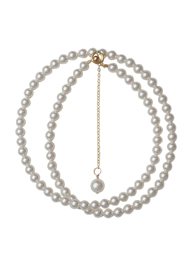 正圆强光baby珍珠项链锁骨链颈链