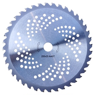 40T汽油除草割灌机割草机一字刀片加厚锰钢锯片打草头打草绳配件