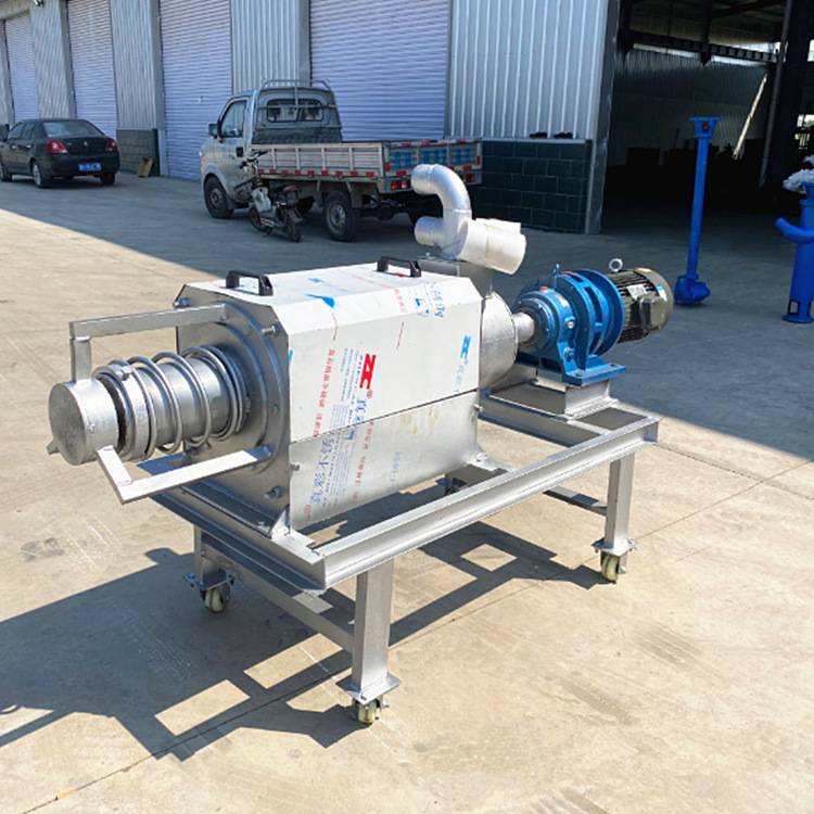 200型家禽粪便脱水机  养猪场固液分离机  猪牛粪固液干湿分离机