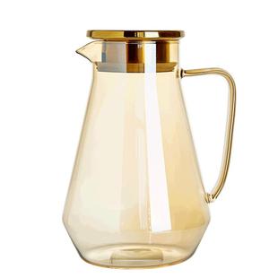 北欧玻璃杯带把柄耐热喝水杯子女夏季家用绿茶杯客厅待客水杯套装