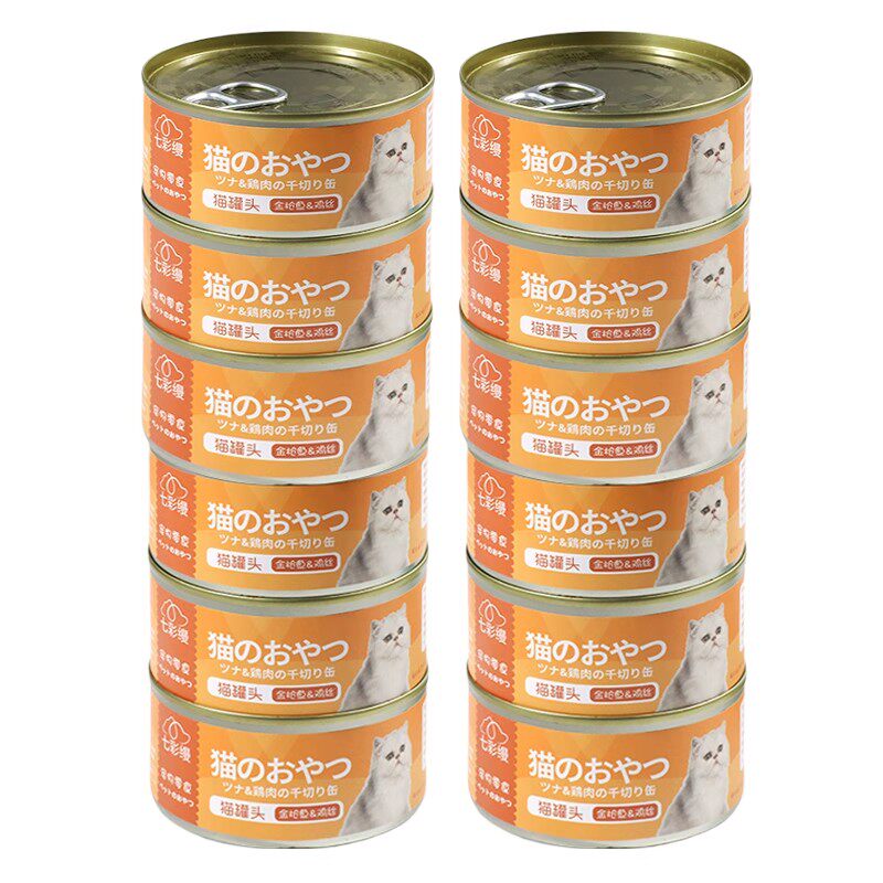 整箱猫罐头狗猫零食主食
