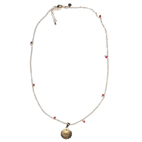 Dare买手店 waki 正品 金色贝壳项链复古欧美饰品天然贝壳度假风