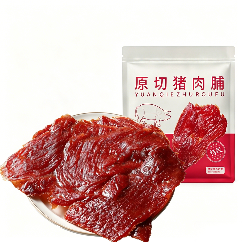 国标特级大片原切猪肉脯