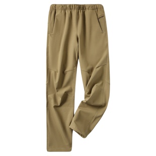 户外神裤!3D立体裁剪!意式高端秋冬季男士加绒防风雨软壳休闲裤