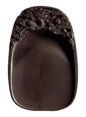 威弗列德砚台带盖8寸套装文房四宝精品礼品书法国画 端砚原石