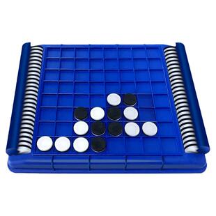 益智翻转黑白棋亲子互动桌面游戏五子棋双人对战逻辑思维推理玩具
