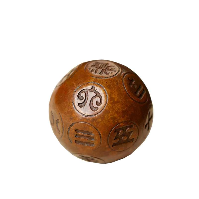 青铜仿汉六博茕 精品礼品铜书法国画文房四宝小摆件仿古镇纸镇尺