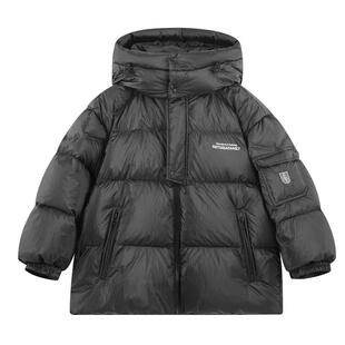 【高品质鹅绒】越也童装男童鹅绒服冬季新品保暖羽绒外套上衣