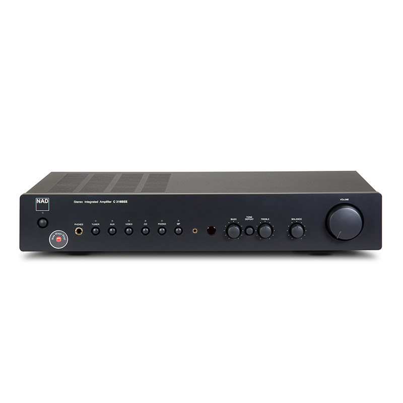 英国NAD C316BEE V2 发烧2.0HiFi合并纯功放机家用立体功率放大器