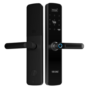 德国索克罗指纹锁家用防盗门密码锁智能门锁电子锁十大品牌霸王锁