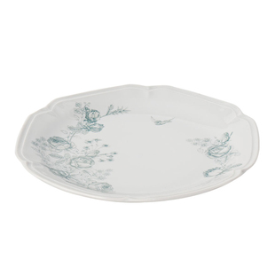 波佐见烧金定古典玫瑰系列小清新汤碗汤盘进口陶瓷碗盘喇叭拌面盘