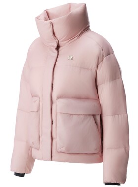 KOLON SPORT可隆羽绒衣女士轻量梭织宽松PUFFER鹅绒夹克外套