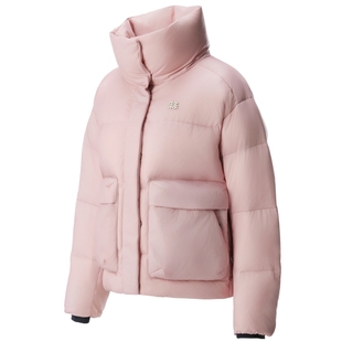 KOLON SPORT可隆羽绒衣女士轻量梭织宽松PUFFER鹅绒夹克外套