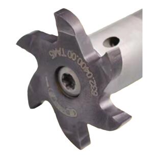 t型铣刀六刃梯形铣刀主梯形槽刀 旋风铣刀HORN工字槽加工可换刀片