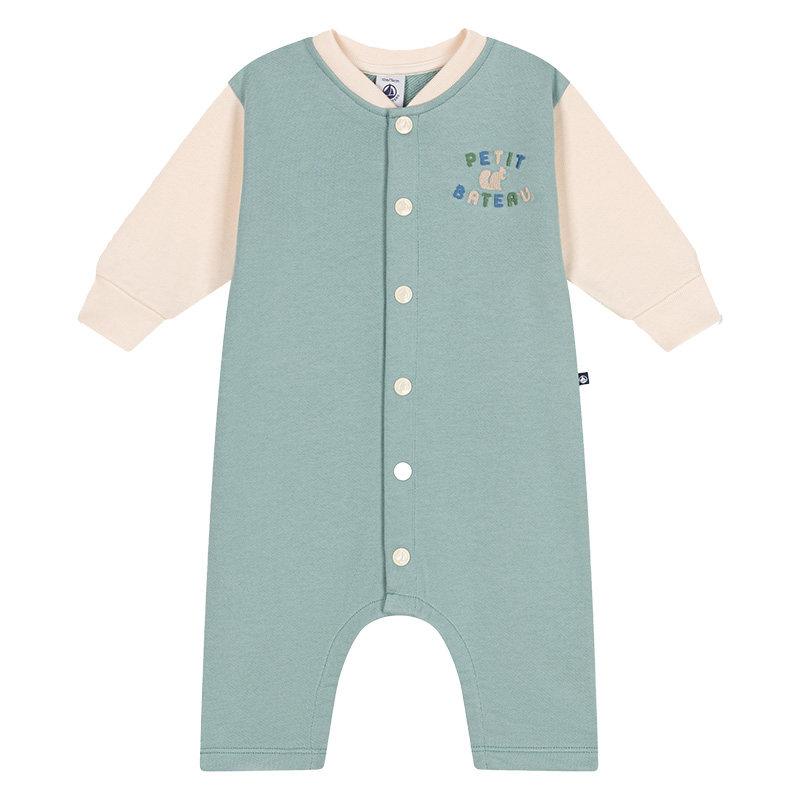 【断码特惠】法国小帆船童装Petitbateau婴幼儿连体衣爬服A0BKW