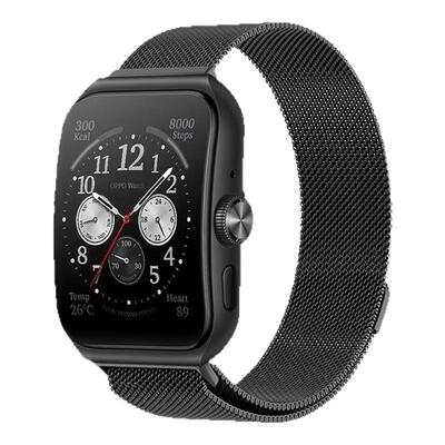 适用OPPOwatchSE/3/3pro金属表带