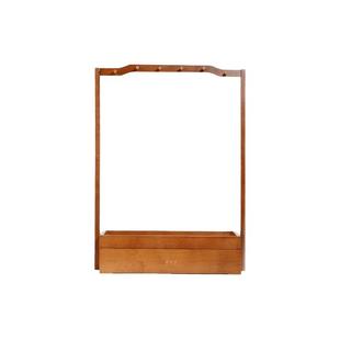 荣宝斋笔架毛笔架楠竹笔挂毛笔挂新中式多功能双层笔架毛笔挂架收纳置物架文房四宝摆件书法收纳架