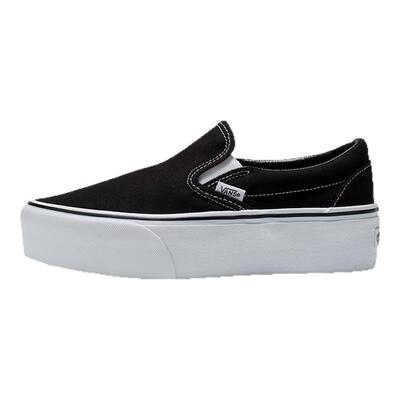 VANS/范斯男女情侣款帆布板鞋厚底低帮经典舒适一脚蹬春夏正品