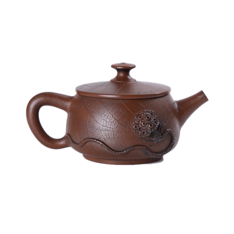 紫陶大口汉瓦易投茶清洗