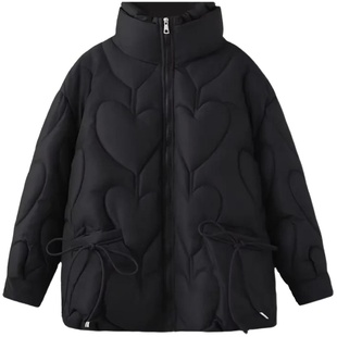 胖mm冬装棉衣女洋气炸街盐系大码保暖减龄韩系时尚200斤立领棉袄