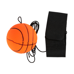 手腕弹力球带绳橡胶弹弹球儿童玩具腕力球手抛回力球老人解闷神器