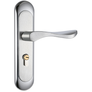 免改孔双单舌孔距可调门锁房间锁室内木门把手锁卧室静音锁通用型