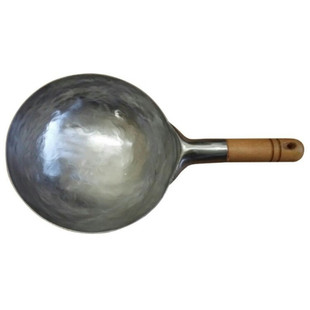 国匠手工迷你纯冷锻婴儿辅食补铁锅家用燃气炒菜锅不粘锅无涂层