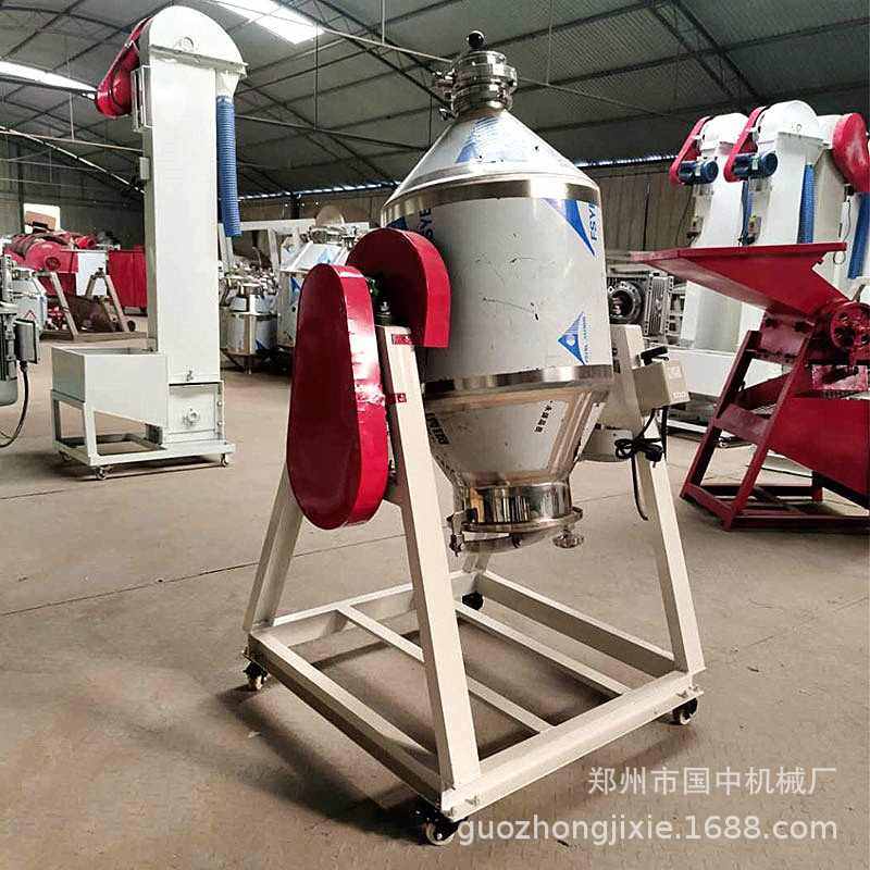 不锈钢鼓式搅拌机 预混料搅拌罐 卧式混料机 304材质预混料机,五金/工具,拌料机,淘宝优惠券,粉丝福利购,淘宝优惠卷