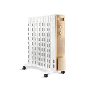 美的油汀家用取暖器大功率节能17片电暖气客厅速热大面积暖风机