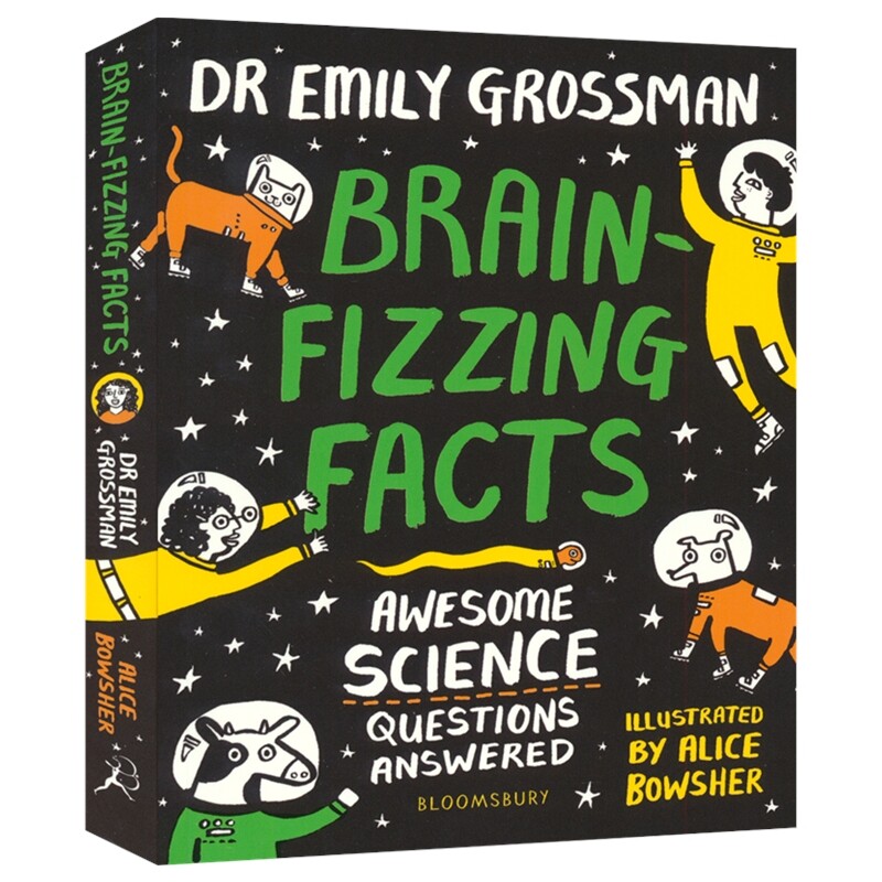 Brain-fizzing Facts 烧脑的真相 儿童问答游戏书 科普读物 精彩科学问题的解答书 少儿百科 英文原版进口童书