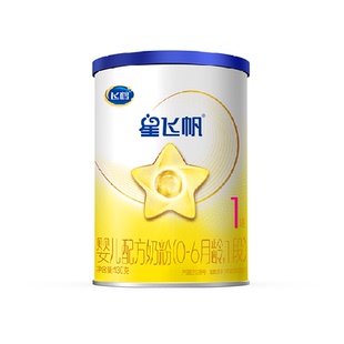 飞鹤星飞帆1段0-6个月婴儿配方奶粉130g*1听