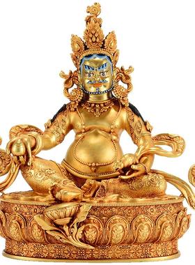 铜全鎏金立体雕花室内艺术摆件