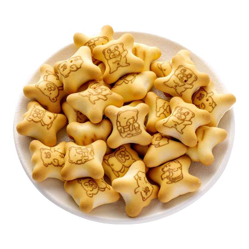 小熊注心饼干灌心夹心饼干小包装