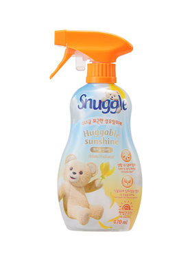 韩国snuggle小熊喷雾衣物香氛织物除味祛皱香水持久留香470ml旗舰