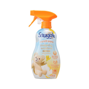韩国snuggle小熊喷雾衣物香氛织物除味祛皱香水持久留香470ml旗舰