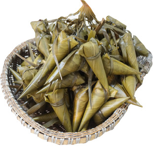 湖北恩施特产端午节清水原味白米粽子手工新鲜糯米白水粽小粽子