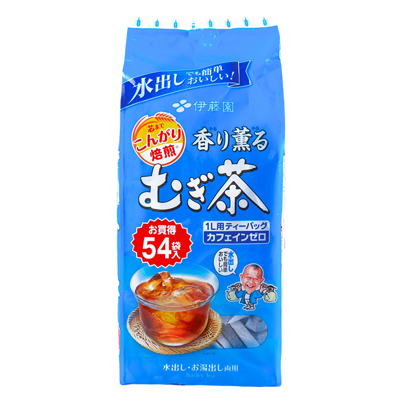 日本伊藤园大麦茶包正品日式茶包孕妇儿童麦茶原装进口浓香型茶叶