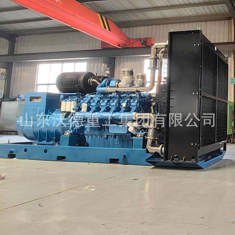 潍柴100kw柴油发电机组家用别墅应急三相100千瓦全铜柴油发电机组