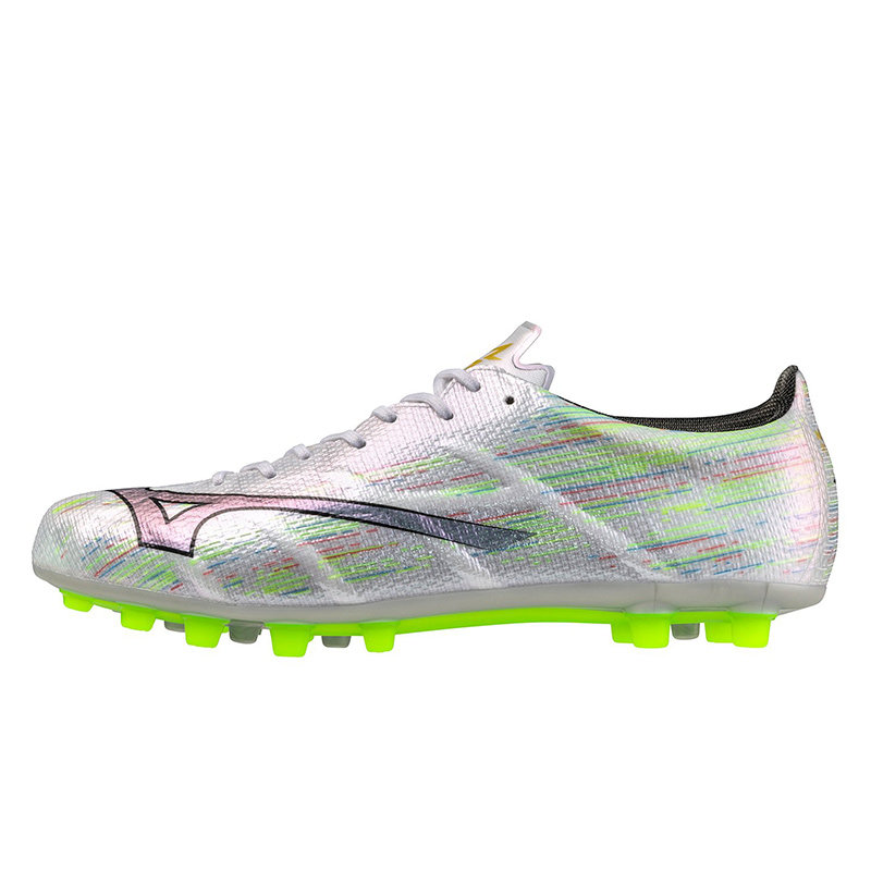 酷锐足球美津浓阿尔法α 2高端AG短钉人草训练足球鞋男P1GA256309