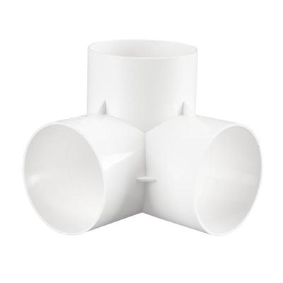 排水立体三通PVC直角竖三通5075